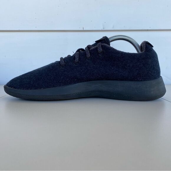 Allbirds Wool Runners Athletic Comfort Running Shoes Natural Black Heather Men 9 - Picture 7 of 10